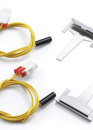Clip Drain Evaporator with Defrost Temp Sensor by Sikawai | Defrost Drain Clip AP5579885 and DA61-06796A,Refrigerator Defrost Sensor DA32-00006S and DA32-0006W for Sam-Sung Refrigerator