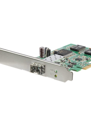 StarTech.com PCI Express Gigabit Ethernet Fiber Network Card w/Open SFP - PCIe GbE SFP Network Card Adapter NIC - Fiber Optic SFP Adapter, TAA (PEX1000SFP2)