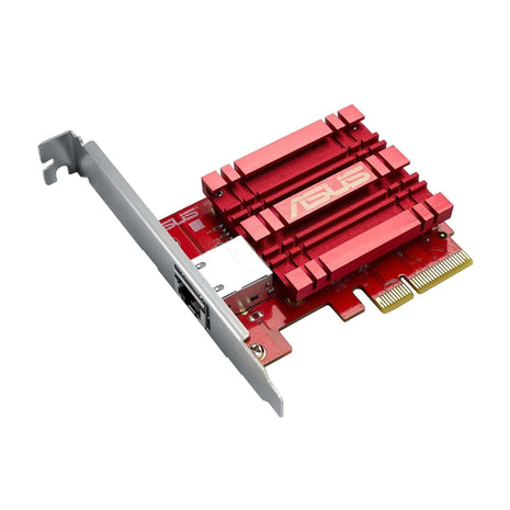 ASUS XG-C100C 10G Network Adapter PCI-E x4 Card with Single RJ-45 Port and Built-in QoS for use with Windows 10/8.1/8/7 and Linux Kernel 4.4/4.2/3.6/3.2, TAA Compliant (XG-C100C)
