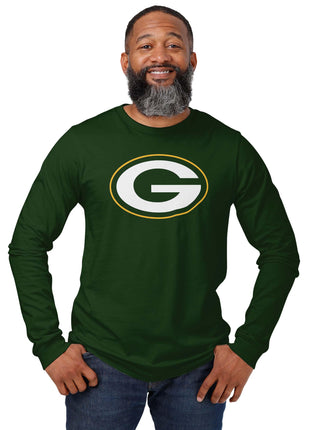 FOCO NFL Mens NFL Team Primary Logo Long Sleeve T-Shirt