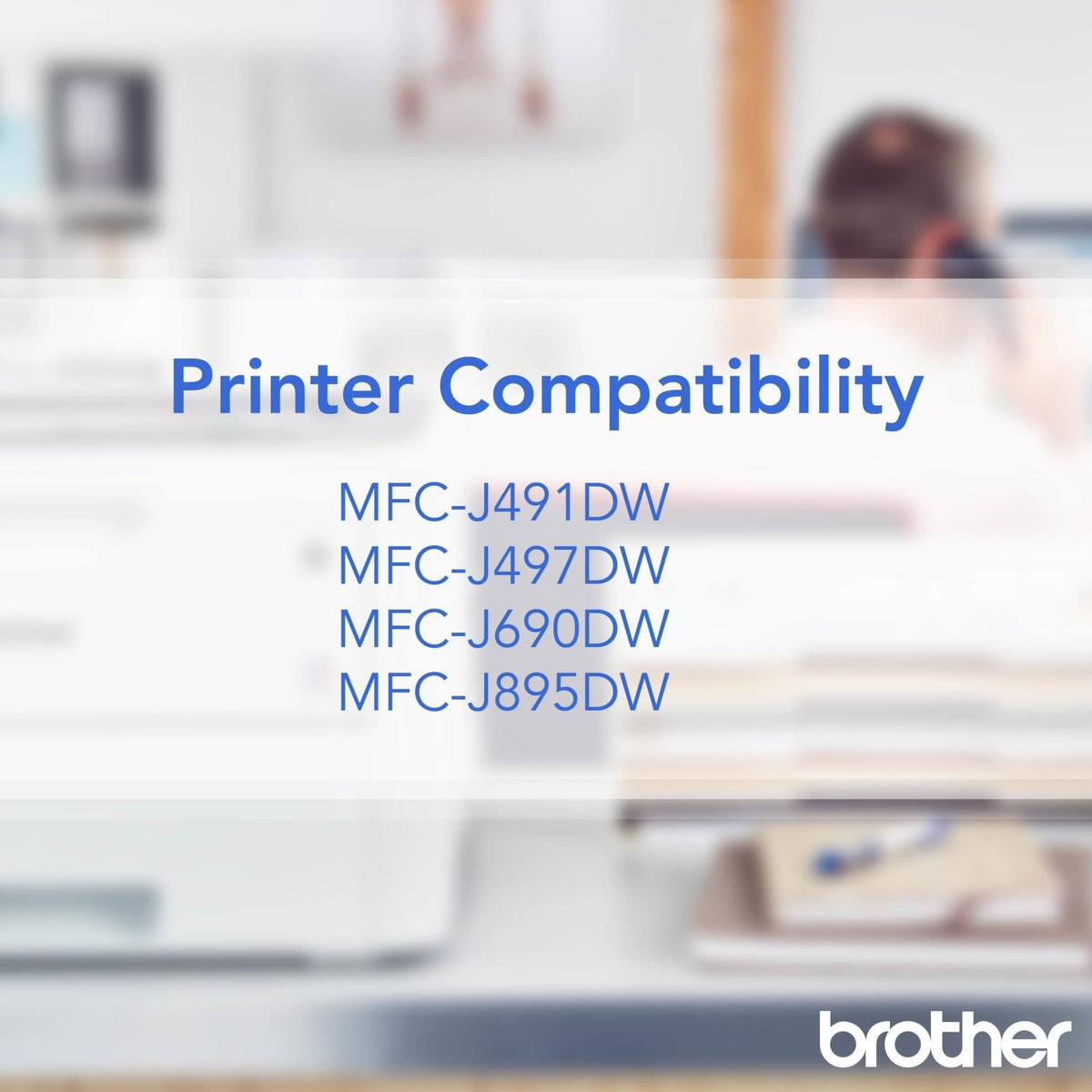 Brother Printer LC3011M Single Pack Standard Cartridge Yield Up to 200 Pages LC3011 Ink Magenta
