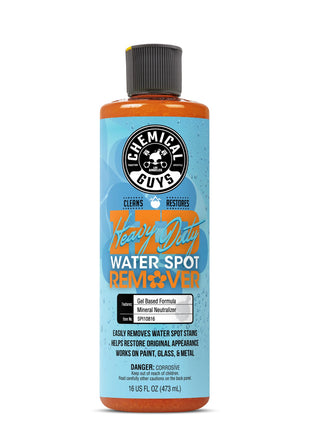 Chemical Guys Heavy Duty Water Spot Remover Gel for Paint, Glass, and Metal - Mineral and Water Spot Remover for Cars, Trucks, Motorcycles, RVs & More - 16 oz
