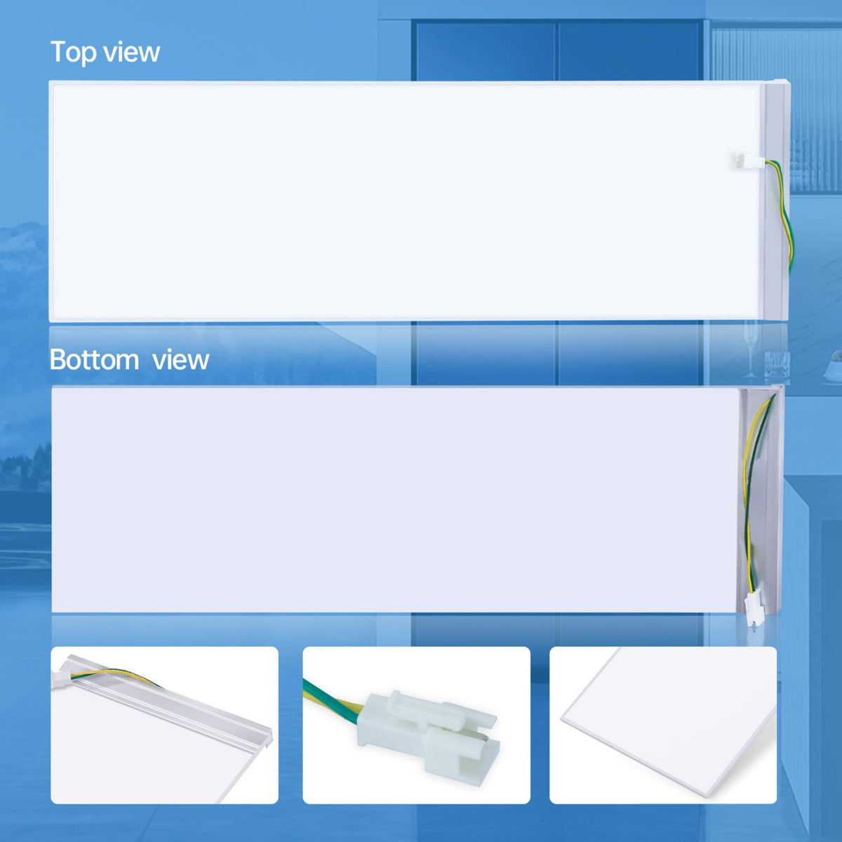 W11048980 Refrigerator LED Light Assembly Replace W11470191 W11455230 W11032355 W11032353 Suitable for Whirlpool Refrigerator Model WRQA59CNKZ Kitchen-Aid KRQC506MPS00, 10 Years Manufacturer