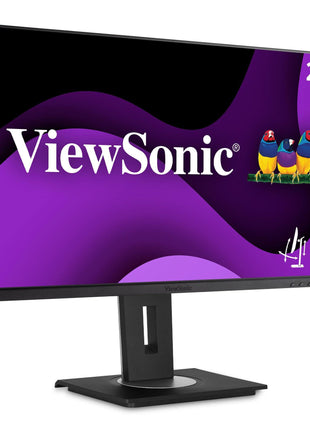 ViewSonic VG2755 27 Inch IPS 1080p Monitor with USB C, HDMI, DisplayPort, VGA and 40 Degree Tilt Ergonomics for Home and Office