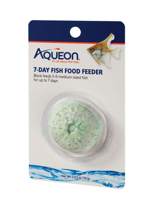 Aqueon 7 Day Vacation Feeder Slow- Release Fish Food for Tropical Fish - 1 Pack