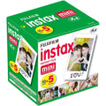 Fujifilm Mini Instant Film, 10 Sheets×5 Pack(Total 50 Shoots)