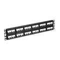 Patch Panel, Mini-Com, Rack Mt, 48 Port