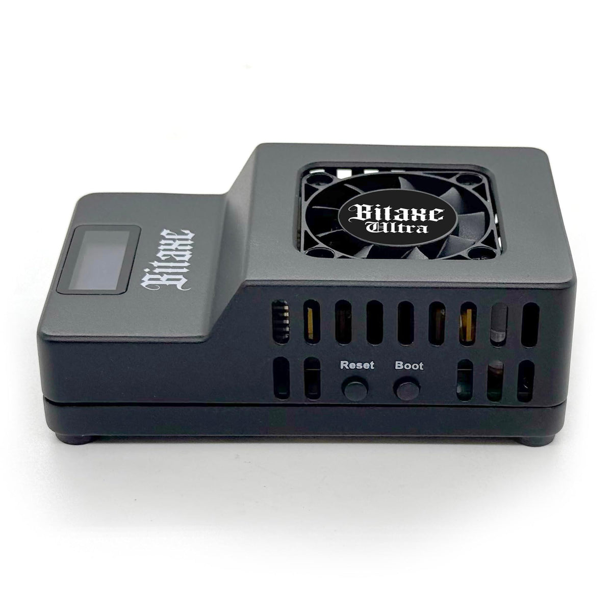 DTV ₿ ELECTRONICS Bitaxe Ultra Open Source Bitcoin ASIC Miner - BTC Miner with 500 GH/s Hash Rate, Low Power Consumption - Quiet Solo Bitcoin Miner for Home Use with Multi-Regional PSU