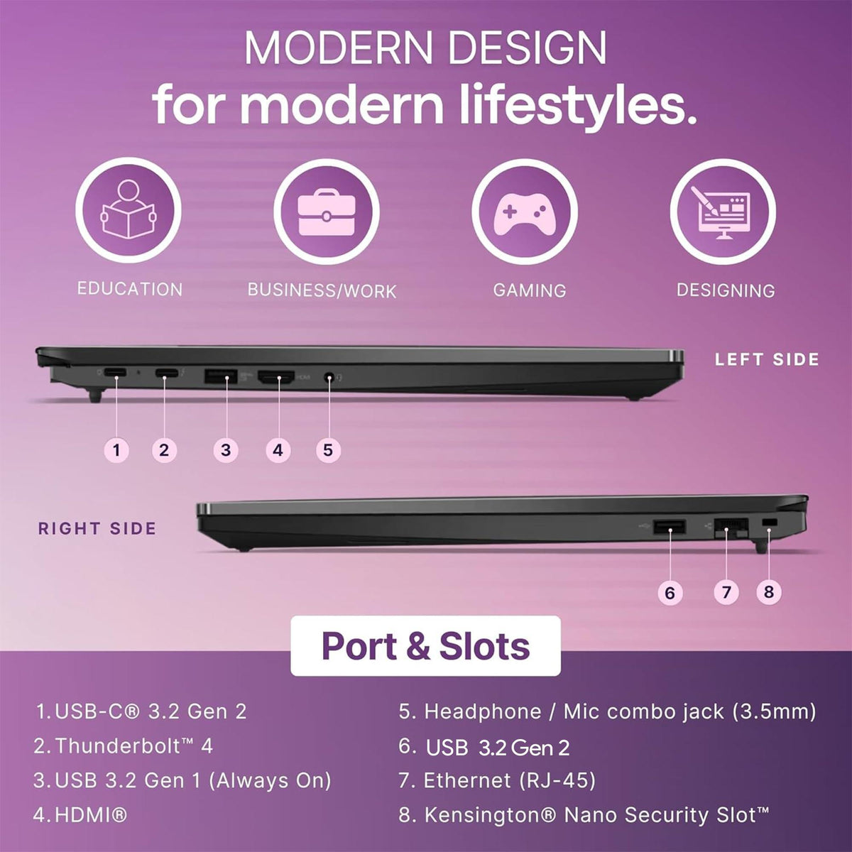 Lenovo ThinkPad E16 Gen 2 Business Laptop Computer, AMD 8-Core Ryzen 7 7735HS (Beat i7-1355U), 32GB DDR5 RAM, 1TB PCIe SSD, 16" FHD+, WiFi 6, Backlit KB, Fingerprint Reader, Windows 11 Pro, Vent-Hear
