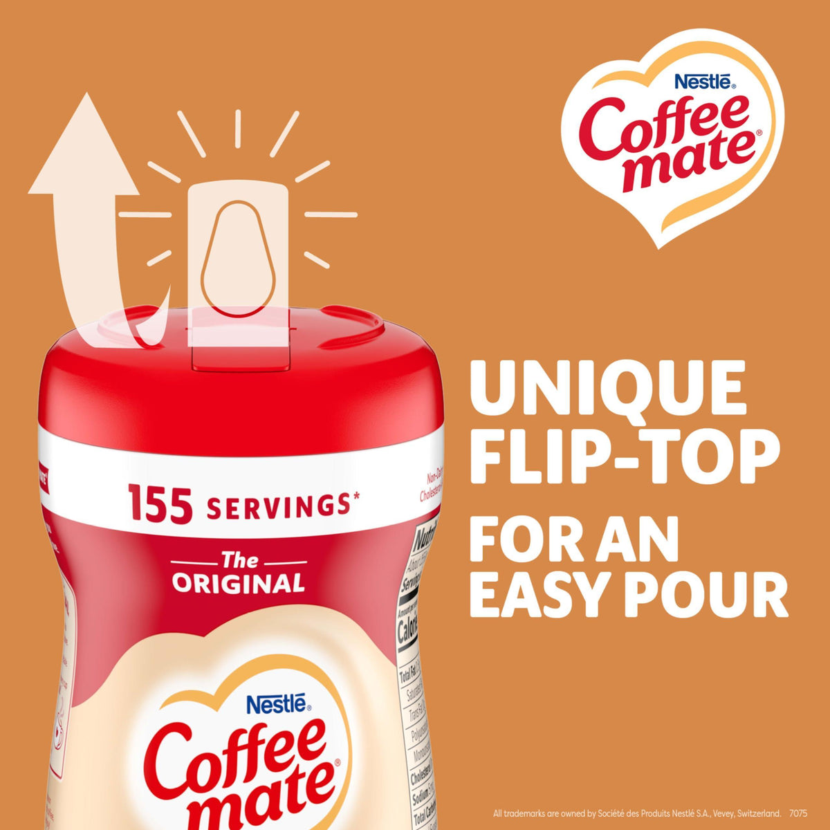Nestle Coffee mate Coffee Creamer, Original, Powder Creamer, 11 oz Canister (Pack of 12)