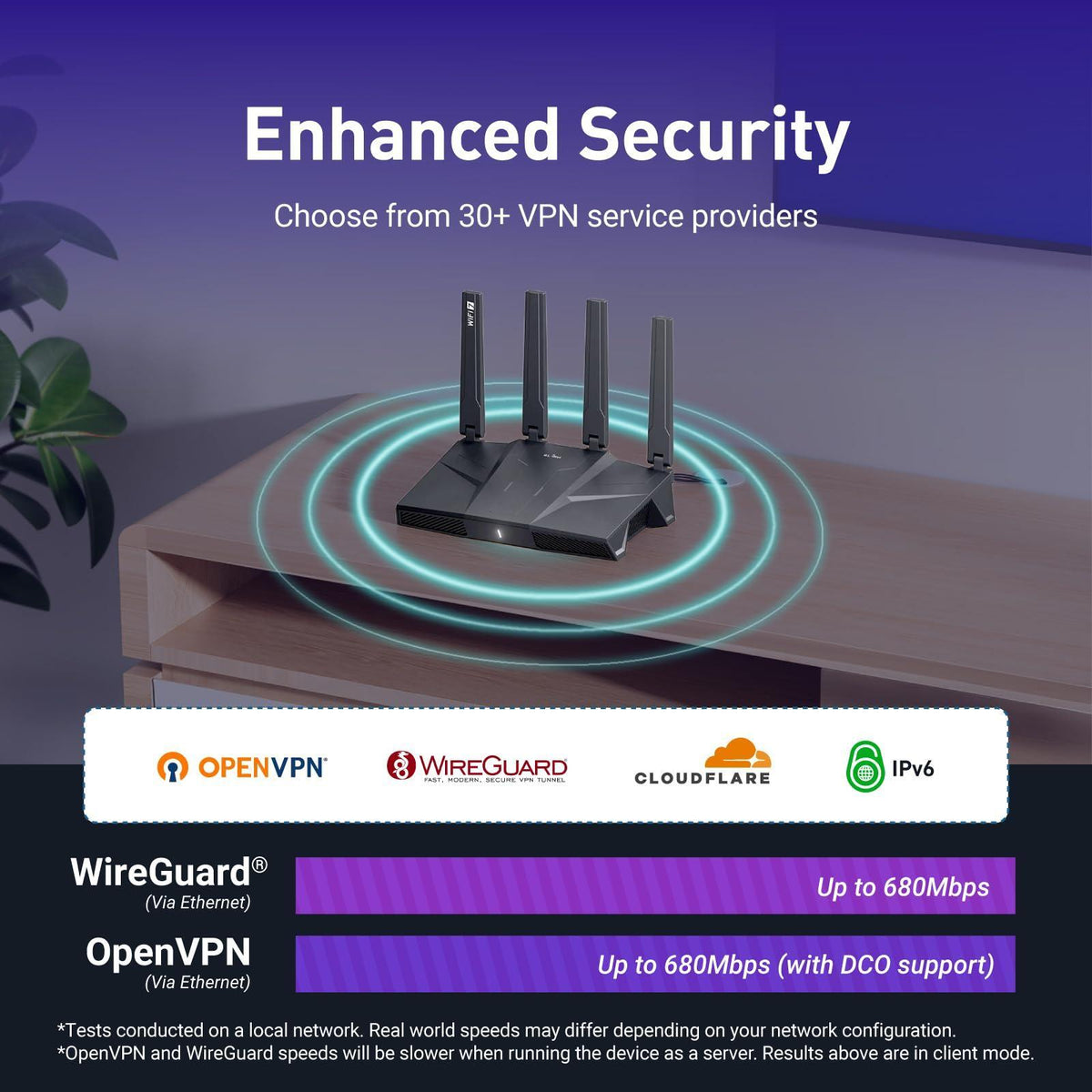 GL.iNet GL-BE9300 (Flint 3) Tri-Band WiFi 7 Router, High-Speed 6GHz Gaming WiFi Router for Wireless Internet, Long Range, 5 x 2.5G VPN Routers for Fiber Optic Modem, Computer Routers, Home & Business