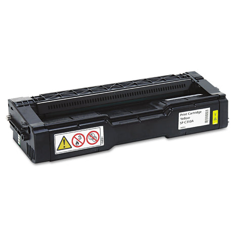 Ricoh Yellow Toner Cartridge, 2500 Yield, Type SPC310A (406347)