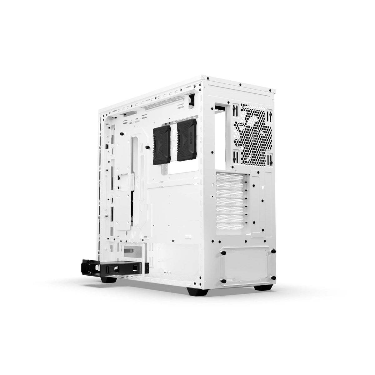 be quiet! Shadow Base 800 DX -ARGB - Mid-Tower PC Gaming Case - 420mm radiators or E-ATX motherboards Support -White - BGW62