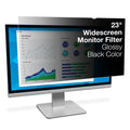 3M Privacy Filter for 23.0 Inch Widescreen Monitor, Reversible Gloss/Matte, Reduces Blue Light, Screen Protection, 16:9 Aspect Ratio (PF230W1B)
