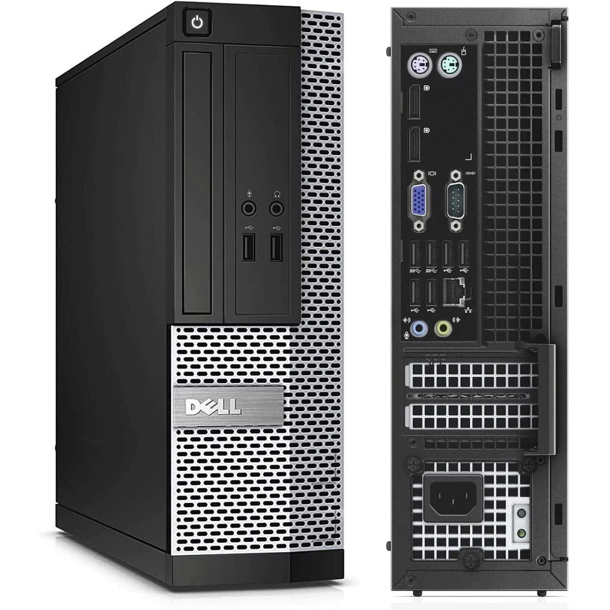 Dell OptiPlex Computer Desktop PC, Intel Core i5 3rd Gen 3.2 GHz, 16GB RAM, 2TB HDD, New 22 Inch LED Monitor, RGB Keyboard and Mouse, WiFi, Windows 11 Pro (Renewed)