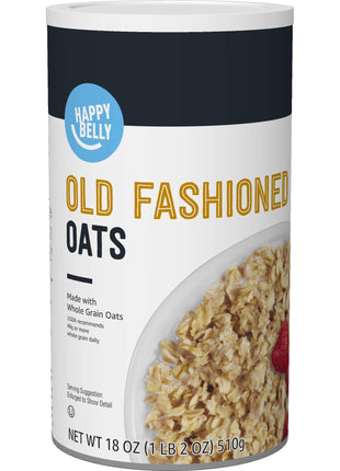 Happy Belly, Old Fashioned Oats, 18 Ounce