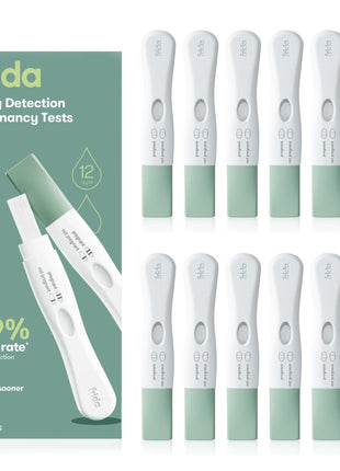 Frida Fertility Early Detection Pregnancy Tests | Easy at Home Pregnancy Tests, Over 99.9% Accurate HCG Test Strips, Early Results, Quick + Easy to Use | 12 Tests