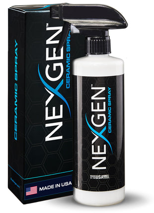 Nexgen Ceramic Spray Silicon Dioxide — Easy to Apply, Ceramic Coating Spray for Cars — Professional-Grade Protective Sealant Polish for Cars, RVs, Motorcycles, Boats, and ATVs — 16oz