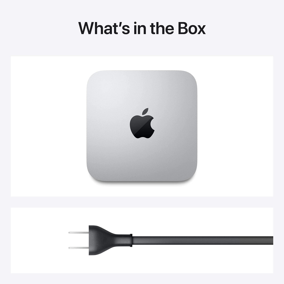 Apple 2020 Mac Mini with Apple M1 Chip, 8GB RAM, 256GB SSD Storage - Silver (Renewed)