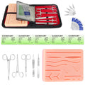 Spectabilis Suture Practice Kit for Medical Students, Silicone Pad Surgery Wounds Closure Suturing, Supplies for Vet Nursing Students Surgical Stitches Kits De Suturas Med School Essentials.
