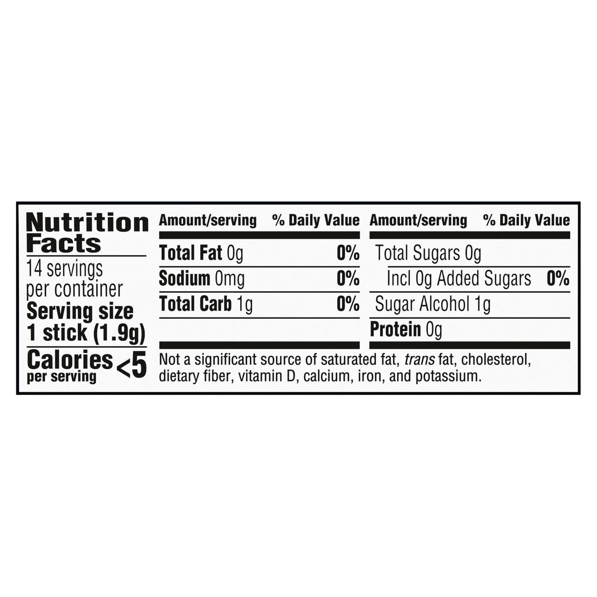 Trident Original Flavor Sugar-Free Chewing Gum, 12 Packs of 14 Pieces (168 Total Pieces)