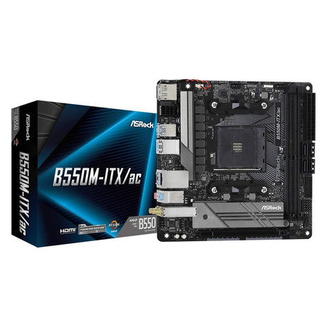 ASRock B550M-ITX/AC Supports 3rd Gen AMD AM4 RyzenTM / Future AMD RyzenTM Processors motherboard Mini ITX