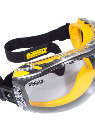 DEWALT DPG82-11 Concealer Clear Anti-Fog Dual Mold Safety Goggle, Clear Lens, 1 Pair