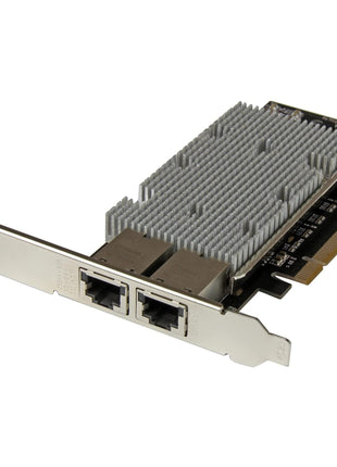 StarTech.com 2-Port 10Gb PCIe NIC with Native Link Aggregation - 10Gbase-t Ethernet Card - 100/1000/10000 Mbps LAN Card (ST20000SPEXI)