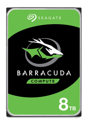 Seagate BarraCuda 8 TB Internal Hard Drive HDD  - 3.5 Inch SATA 6 Gb/s, 5,400 RPM, 256 MB Cache for Computer Desktop PC (ST8000DMZ04/004)