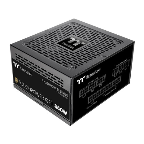 Thermaltake GF1 Fully Modular ATX 850W Power Supply - 80 Plus Gold - Ultra Quiet - Zero RPM, PS-TPD-0850FNFAGU-P