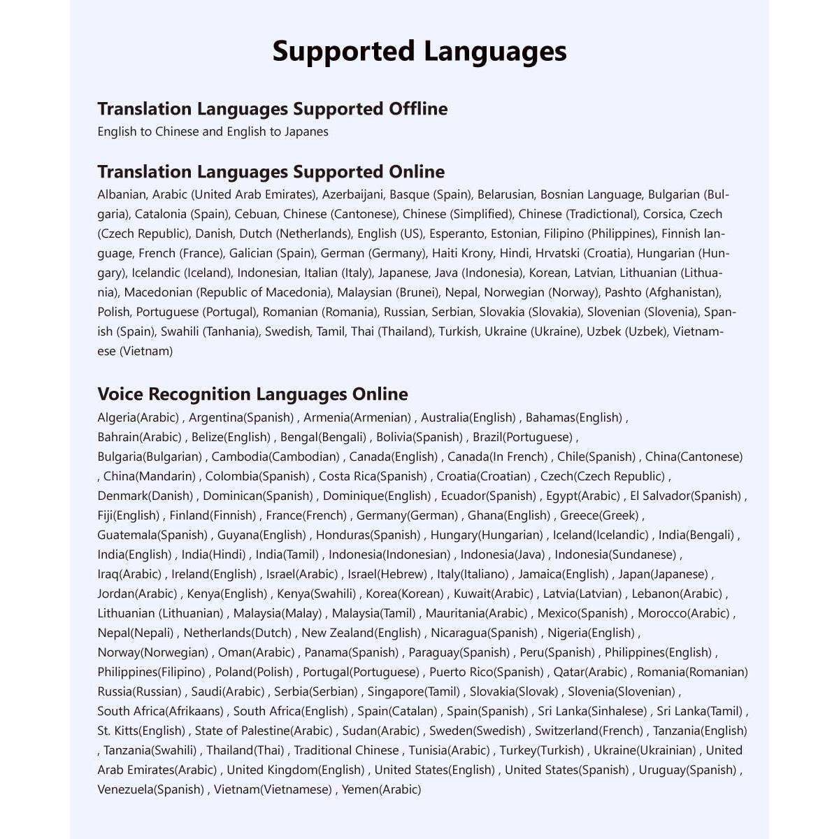 PenPower WorldPenScan Go - Translation Pen with Scanning, Reading, Audio Recording, Live Interpretation, and AI English Learning Platform for Kids & Adults