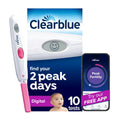 Clearblue Digital Ovulation Predictor Kit, Featuring Ovulation Test with Digital Results, 10 Digital Ovulation Tests