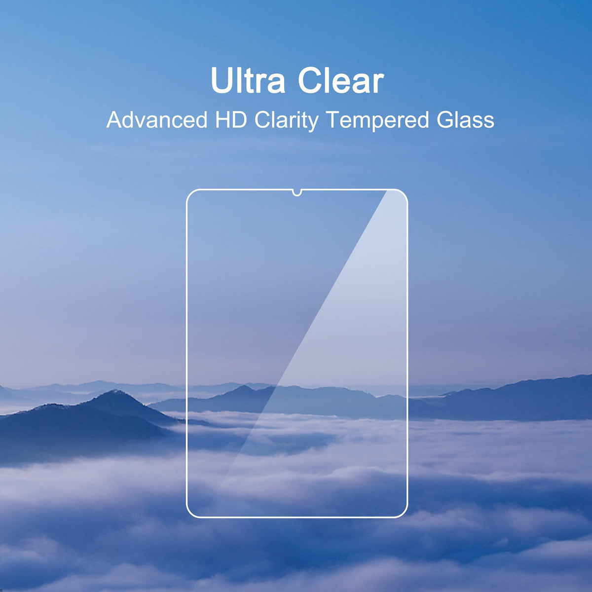 Ailun Screen Protector for iPad Mini 7 A17 Pro 7th Gen 2024 & Mini 6th Gen 2021 Release, 8.3 Inch,Tempered Glass 2.5D Edge,iPad Mini 7 & 6,Case Friendly,2 Pack