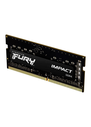 Kingston FURY Impact 32GB 3200MT/s DDR4 CL20 Laptop Memory Single Module | Intel XMP | AMD Ryzen | Plug n Play | Low Power Consumption | KF432S20IB/32