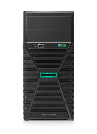 Hewlett Packard Enterprise ProLiant ML30 Gen11 Tower Server w/one Intel Xeon E-2434 Processor, 3.4GHz 4-core 1P 32GB-U MR216i-p 4LFF-HP 2x2TB HDD 1x500W PS (HPE Smart Choice P72996-005)
