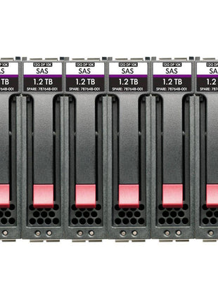 Hewlett Packard Enterprise HPE MSA 10.8T SAS 10K SFF M2 6pk HDD BDL