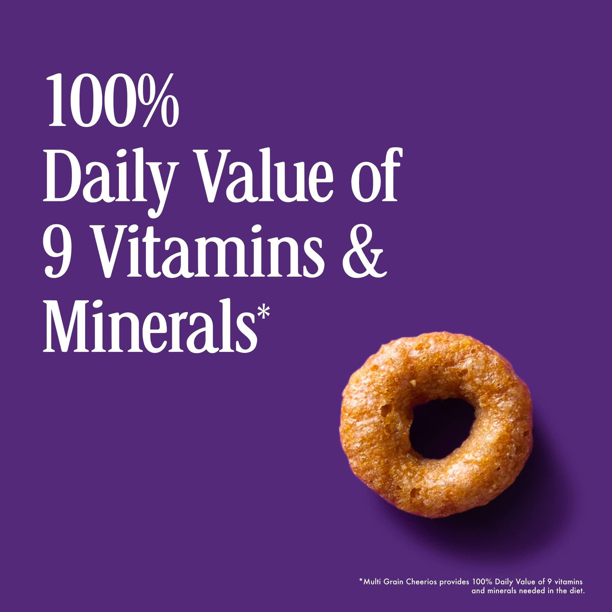 Multi Grain Cheerios, Heart Healthy Breakfast Cereal, Gluten Free, Family Size, 18 oz