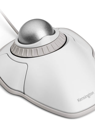 Kensington Orbit Trackball Mouse with Scroll Ring (White) (K72500WW)