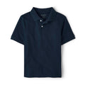 The Children's Place boys Short Sleeve Pique School Uniform Polo Shirt, Nautico, Large US