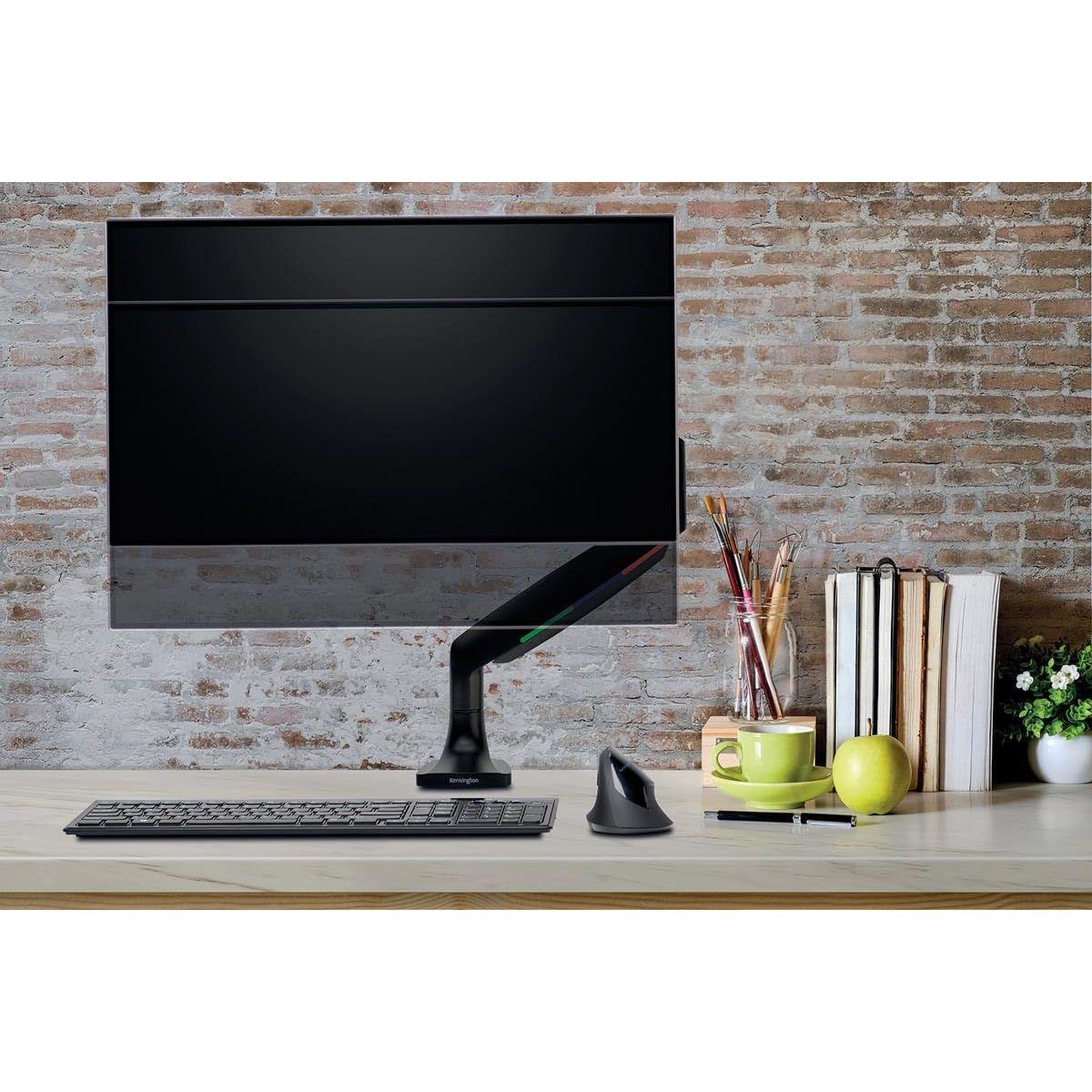 Kensington SmartFit One-Touch Height Adjustable Single Monitor Arm - Black (K59600WW)