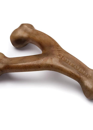 Benebone Wishbone Durable Dog Chew Toy for Aggressive Chewers, Real Bacon, Made in USA, Medium | Durable, Super Chewer, Made in USA, Dog Bones, Long-Lasting, A Size for Every Dog, Keeps Them Busy