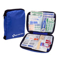 First Aid Only 299 Piece All-Purpose Emergency First Aid Kit for Home, Office, Car, Apartment, Dorm, and Camping, Travel-Friendly Compact Pouch Fits in Backpacks, Suitcases, Cabinets, and Drawers