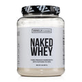 NAKED Whey Vanilla Protein Powder - Only 3 Ingredients - Grass Fed Whey Protein Powder, Vanilla Flavor, and Organic Coconut Sugar, No GMO, No Soy, and Gluten Free - 24 Servings