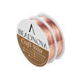 BEADNOVA 20 Guage Copper Wire Jewelry Wire Tarnish Resistant for Jewelry Making (Copper, 20 Guage 6m)
