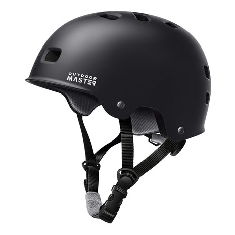 OutdoorMaster Skateboard Bike Helmet for Adult,Youth and Kids | Two Removable Liners Ventilation Certified Multi-Sport Helmet for Scooter Cycling Roller Skating Ebike
