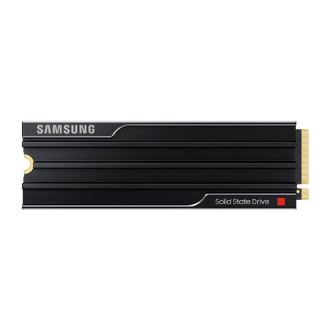 Samsung SSD 9100 PRO w/Heatsink 4TB, PCIe 5.0x4 M.2 2280, Up to 14,800MB/s | NVMe Internal Solid State Hard Drive best for AI Computing, Gaming, and Heavy Duty Workstations (MZ-VAP4T0CW)