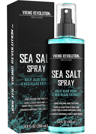 Viking Revolution Sea Salt Spray for Men - Hair Texturizing Spray 8.8 oz