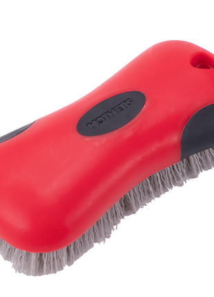 Mothers Stiff Bristle Carpet and Upholstery Cleaning Scrub Brush for Automotive, Home, Couch, Stain Remover