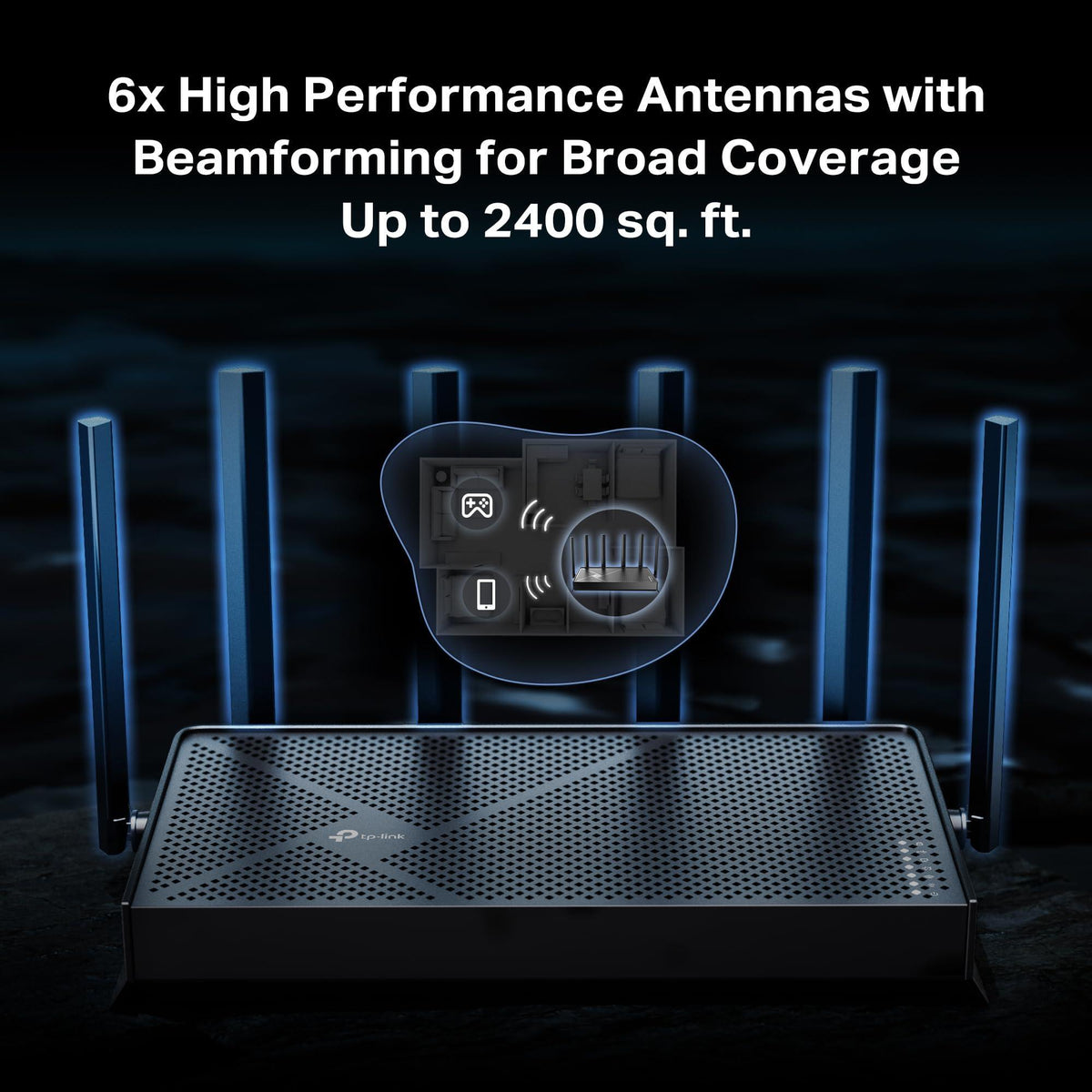 TP-Link Archer BE6500 Dual-Band Wi-Fi 7 Router (Archer BE400) | Dual 2.5 Gbps Ports USB 3.0 | Covers up to 2,400 Sq. ft and 90 Devices | Quad-core CPU| HomeShield, Private IoT, Free Expert Support