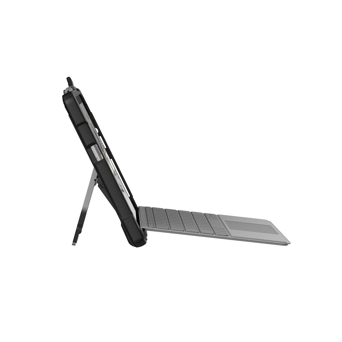 URBAN ARMOR GEAR UAG Designed for Microsoft Surface Go 4/ Surface Go 3 / Surface Go 2 / Surface Go Case 10.5" Metropolis Rugged Aluminum Kickstand Military Drop Tested Protective Cover Black